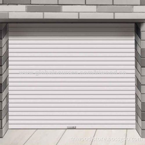 Garage Doors with Rolling Open Style, Both Electric Drive and Manual Available